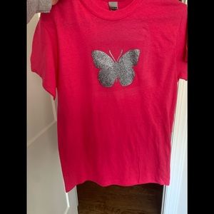 custom made butterfly shirt
